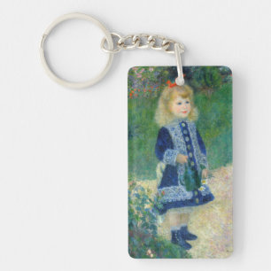 Llavero Pierre-Auguste Renoir - Una niña con una regadera