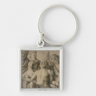Llavero Pieta, Cristo muerto