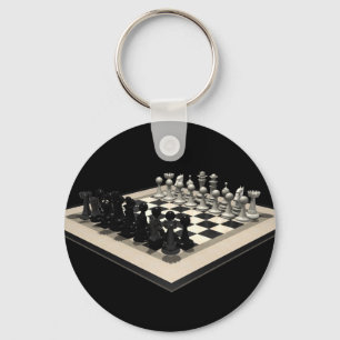 Llavero Piezas de ajedrez y ajedrez: Keychain