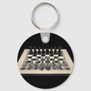 Llavero Piezas de ajedrez y ajedrez: Keychain