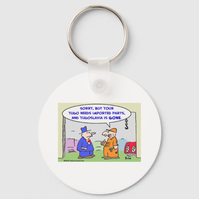 Llavero piezas importadas de yugoslavia (Anverso)