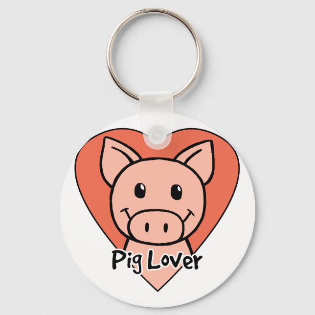 Llavero Pig Lover (Anverso)