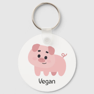 Llavero Pig Vegan
