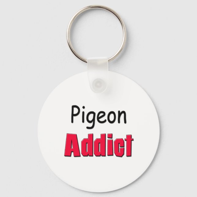 Llavero Pigeon Addict (Anverso)