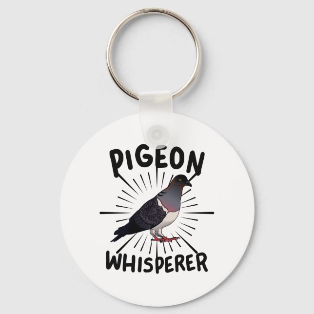 Llavero Pigeon - Pigeon Whisper (Anverso)