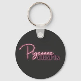 Llavero Pigeonne Crafts Logo– Keychain