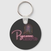 Pigeonne Crafts Logo v2 – Keychain