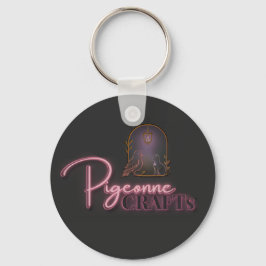 Llavero Pigeonne Crafts Logo v2 – Keychain