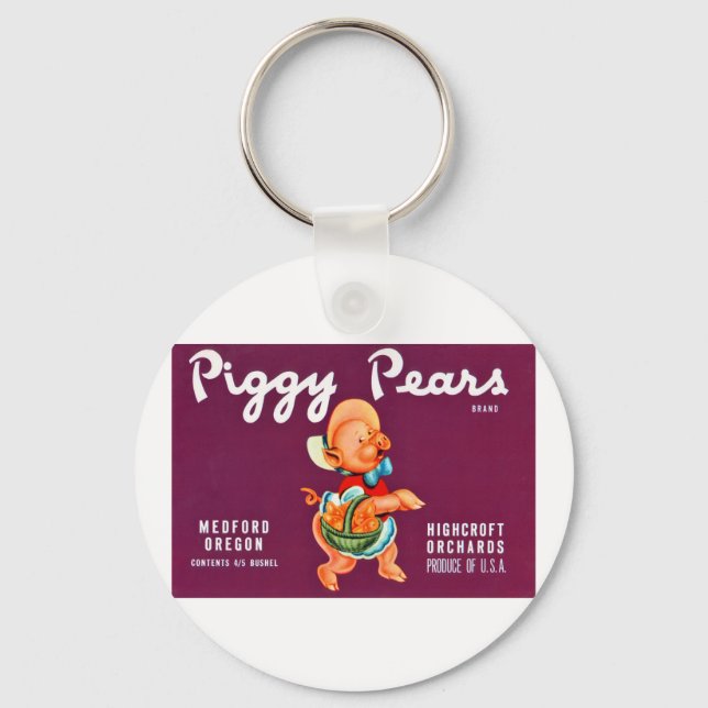 Llavero Piggy Pears (Anverso)