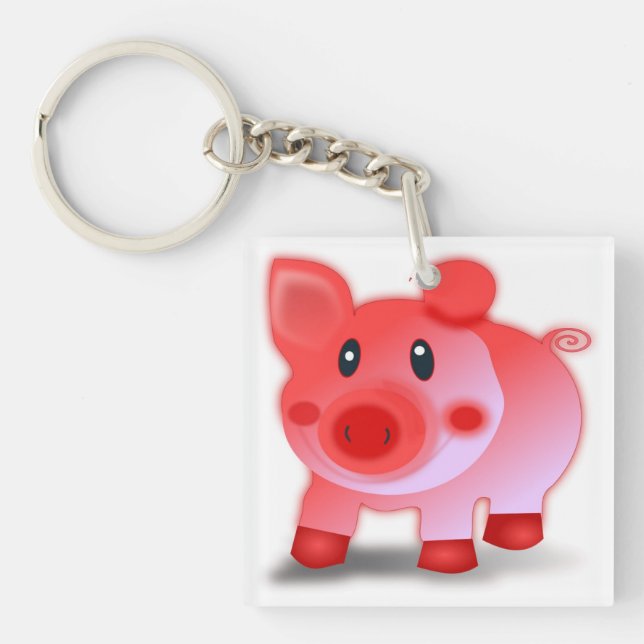 LLAVERO PIGGY PIGLET (Frente)