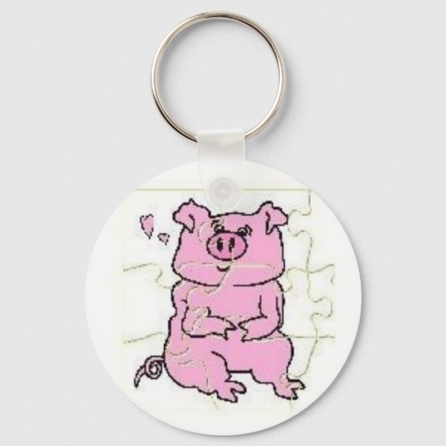 LLAVERO PIGGY PUZZLE KEYCHAIN (Anverso)