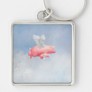 Llavero Piglets voladores