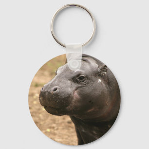 Llavero Pigmy Hippo Keychain