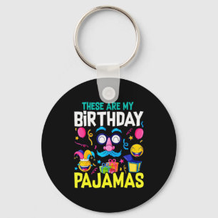 Llavero Pijama de cumpleaños Top mono adorable para niñas 