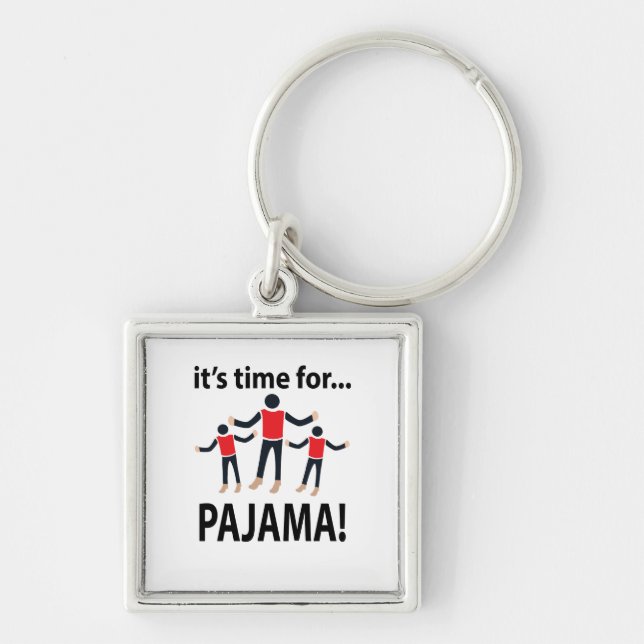 Llavero Pijama Es Hora De Pijama (Frente)