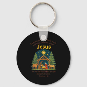 Llavero Pijamas de Navidad cristianos Natividad de Jesús p