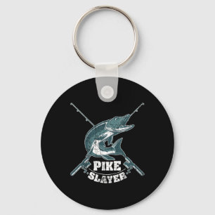 Llavero Pike Slayer Pescador Pike Northern Pike