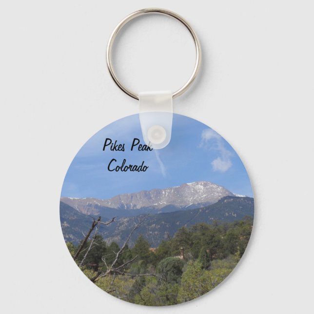 Llavero Pikes Peak - Colorado Springs (Anverso)