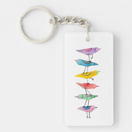 Llavero Pila de aves