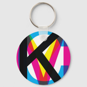 Llavero Pila de CMYK