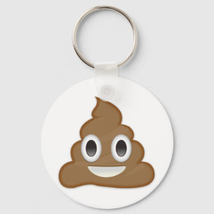 Llavero Pila De Emoji De Poo