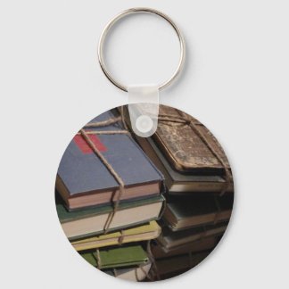 Llavero Pila de libros antigua