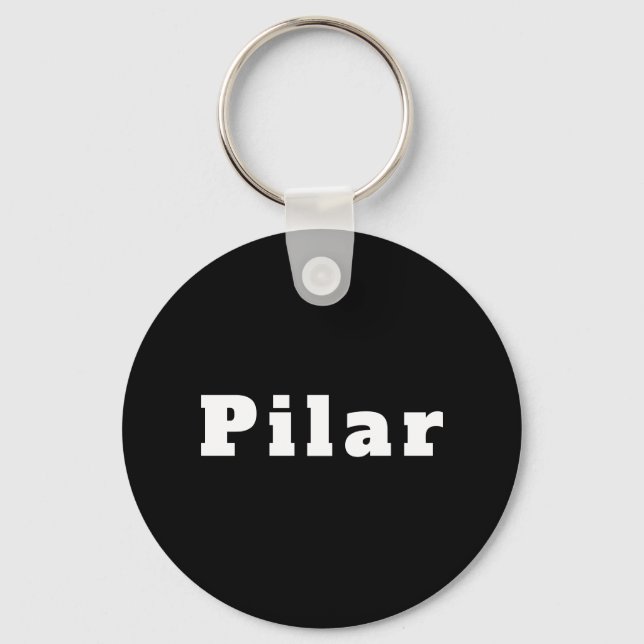 Llavero Pilar (Anverso)
