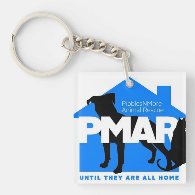 Llavero Pilas y más llaves de rescate animal (Frente)