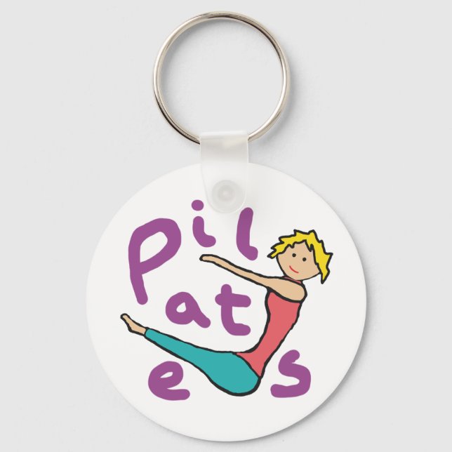 Llavero Pilates (Anverso)