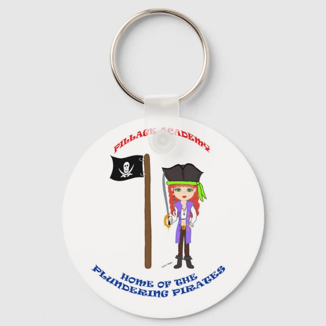 Llavero Pillage Academy Mad Morgan Keychain (Anverso)