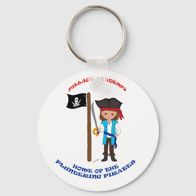 Llavero Pillage Academy Thaddeus Keychain (Anverso)