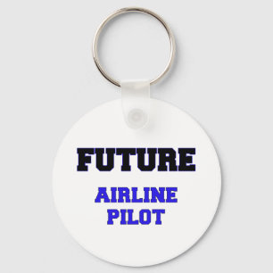 Llavero Piloto aéreo futuro