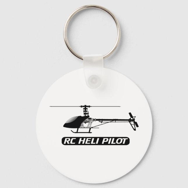 Llavero Piloto de helicópteros RC (Anverso)