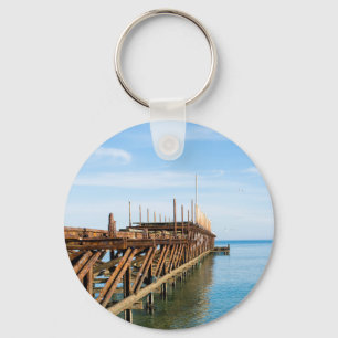 Llavero Piloto de mar rugoso