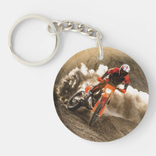 Llavero Piloto de Motocross