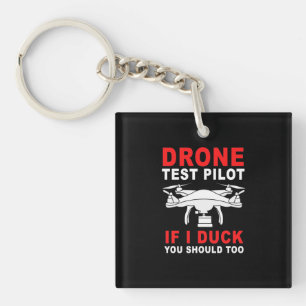 Llavero Piloto de prueba de drones