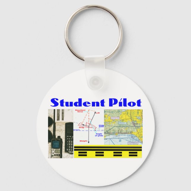 Llavero Piloto estudiantil (Anverso)