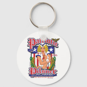 Llavero Pilsner patriótico/Estados Unidos