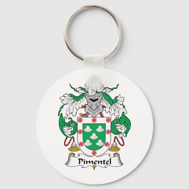 Llavero Pimentel Family Crest (Anverso)
