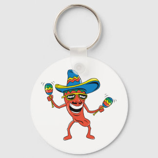 Llavero Pimienta de chile mexicana