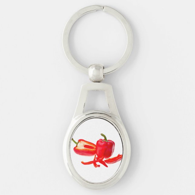 Llavero Pimienta roja (Anverso)