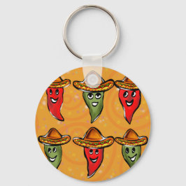 Llavero Pimientos del Cinco de Mayo