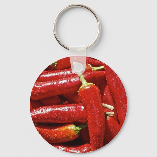 Llavero Pimientos picantes rojos (Anverso)
