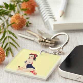 Llavero Pin up