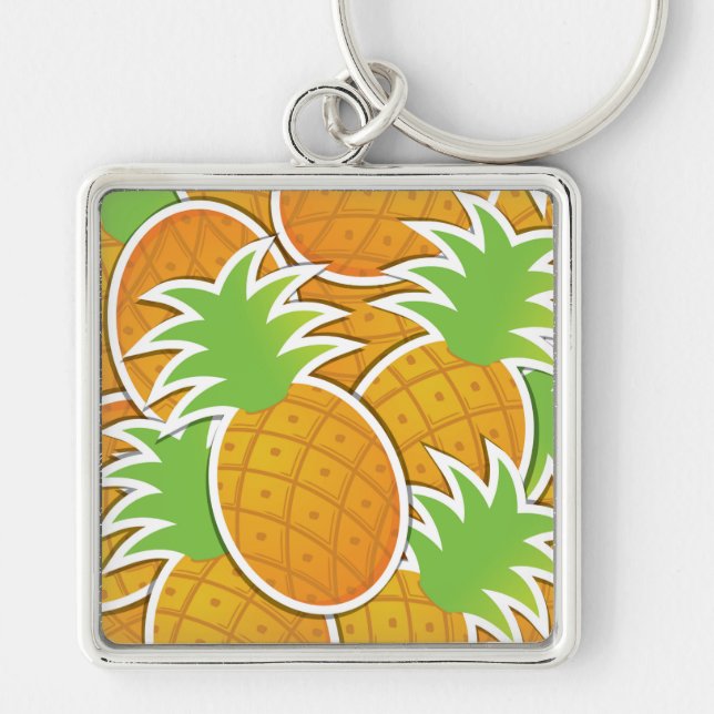 Llavero Piña divertida (Frente)
