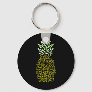 Llavero Pineapple Aloha Bebe Voleibol de playa Hawaii -