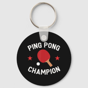 Llavero Ping Pong Champion Table Tennis Lover Gift