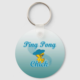 Llavero Ping Pong Chick #3