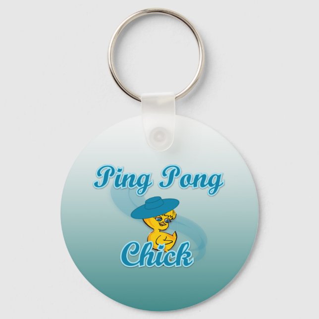 Llavero Ping Pong Chick #3 (Anverso)