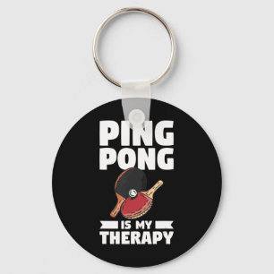 Llavero Ping Pong Es Mi Terapia Mesa Tenis